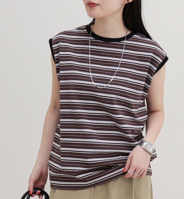 fredy emue「汗ジミ軽減天竺フレンチTシャツ」|Tシャツ・カットソー|