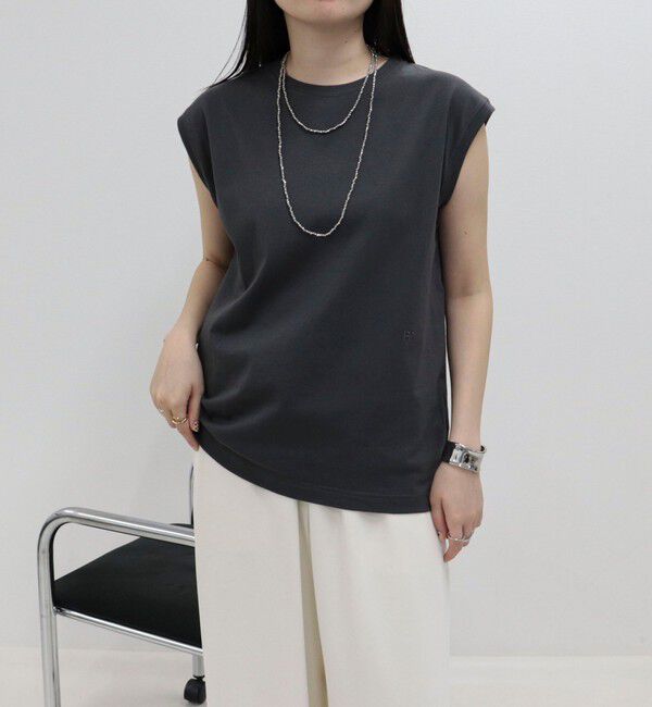 fredy emue「汗ジミ軽減天竺フレンチTシャツ」|Tシャツ・カットソー|