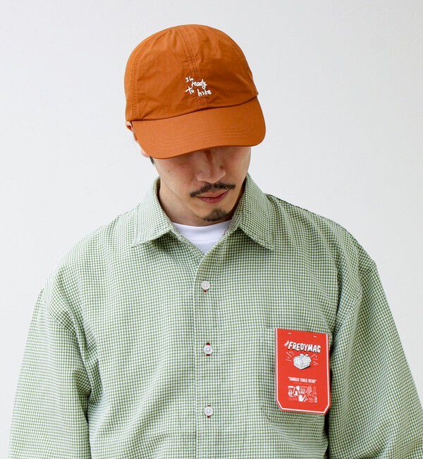 GLOSTER「【halo Commodity/ハロ コモディティー】Ready To Cap」|キャップ・キャスケット|テラコッタ