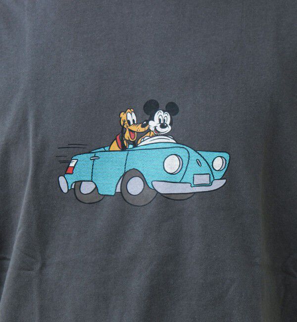 GLOSTER「【DISCUS】Disney ミッキープリントTシャツ」|Tシャツ・カットソー|