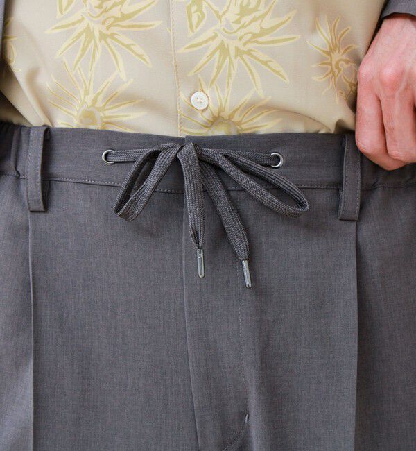 GLOSTER「【COOLMAX/セットアップ着用可能/S～XL展開】ポリトロイージーパンツ」|チノ|