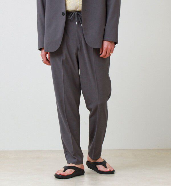 GLOSTER「【COOLMAX/セットアップ着用可能/S～XL展開】ポリトロイージーパンツ」|チノ|