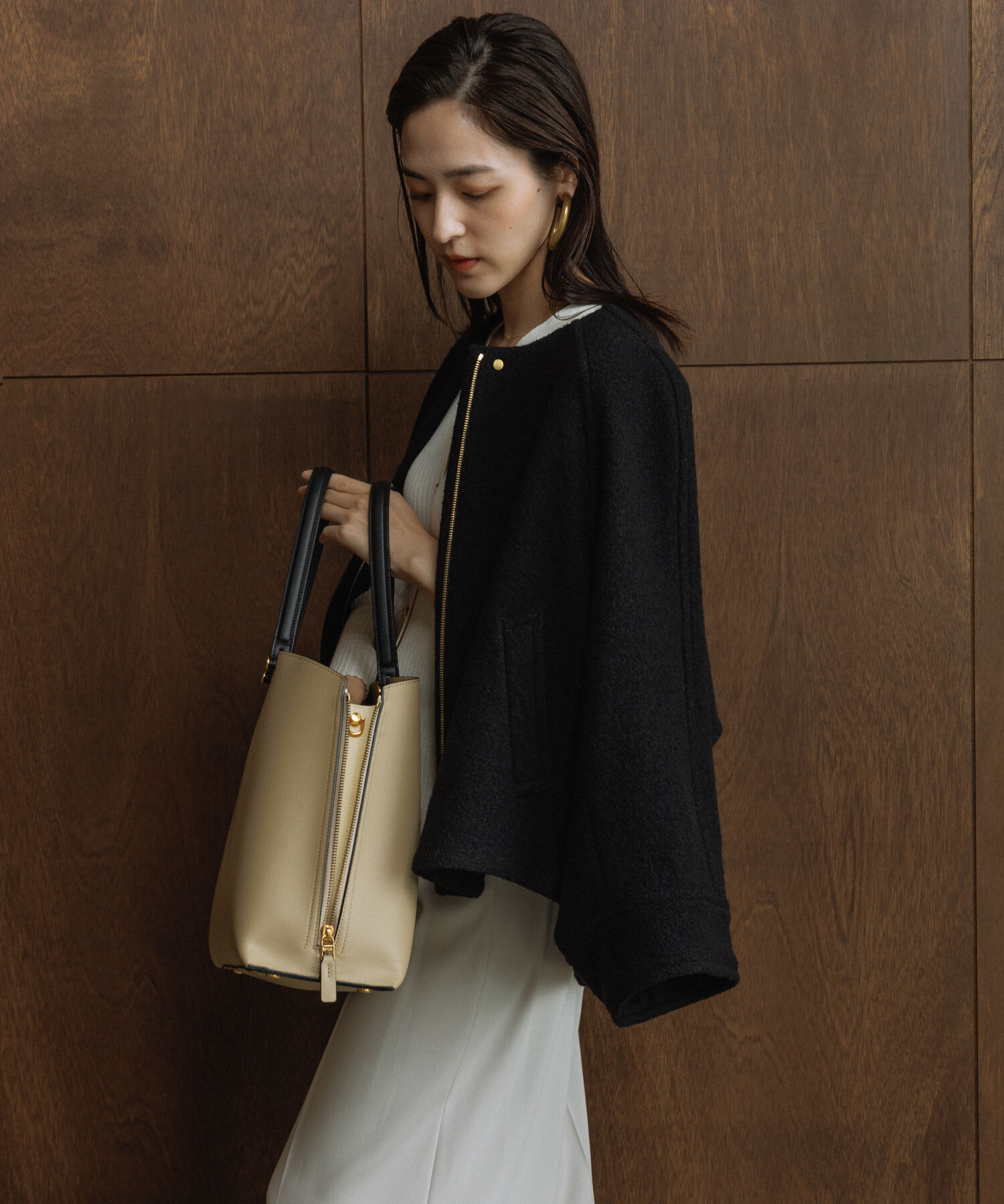 ROPE「【E'POR】Y BAG Medium+【WEB限定/一部店舗限定】【通勤】【A4/PC対応】【25AW】」|ショルダー・メッセンジャー|