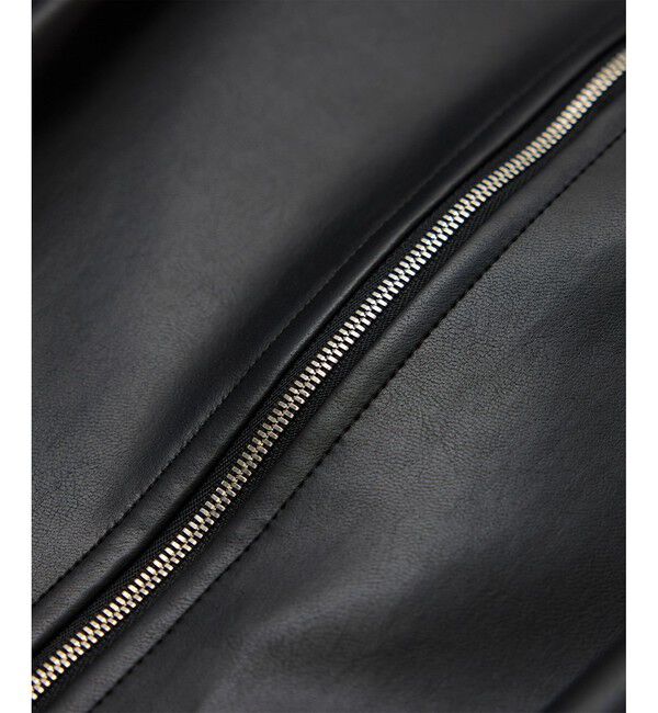 ROPE「シンセティックレザーブルゾン」|ブルゾン・スタジャン|