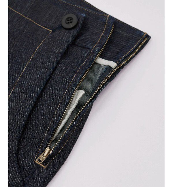 ROPE「ストレッチデニム セーラーパンツ/イージーケア」|デニム|