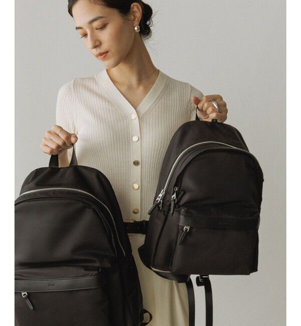 ROPE「【E'POR】【撥水】 Pac Sac Mini（パックサック ミニ）【26SS/新型】/一部WEB限定」|リュック|ブラック(01)