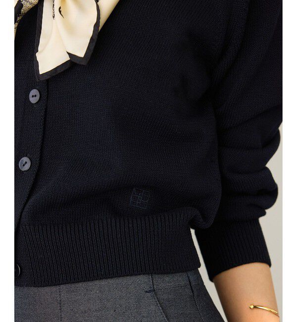 ROPE「オーガニックコットンカーディガン/イージーケア」|カーディガン|