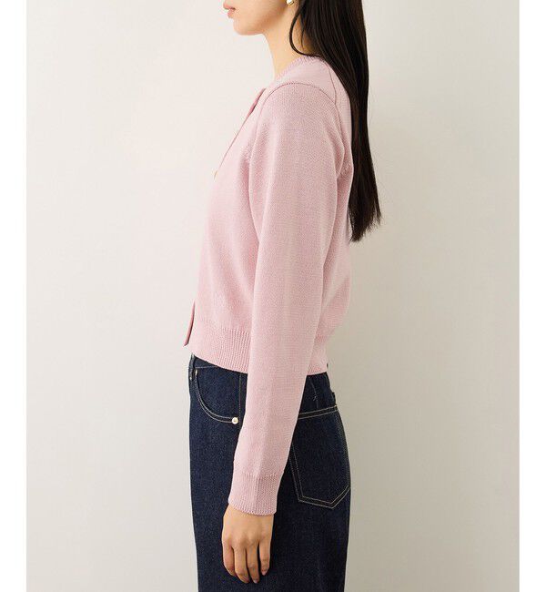 ROPE「オーガニックコットンカーディガン/イージーケア」|カーディガン|