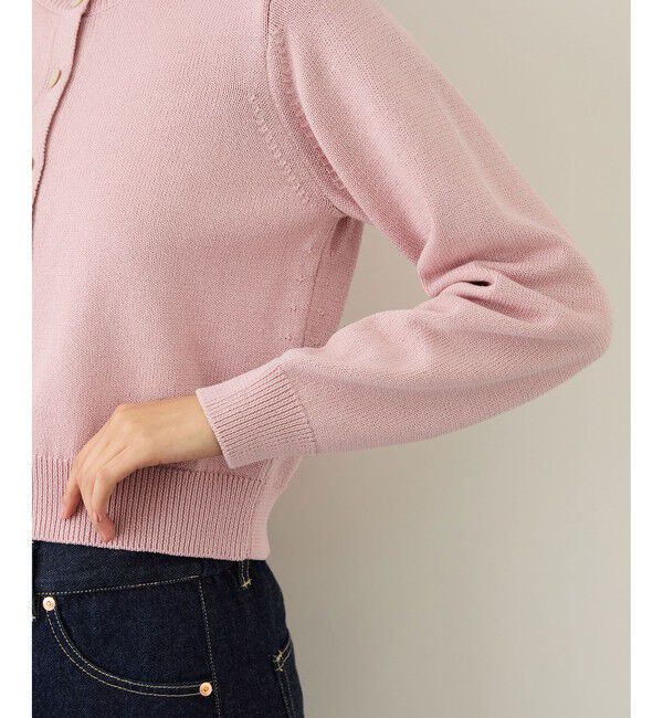 ROPE「オーガニックコットンカーディガン/イージーケア」|カーディガン|