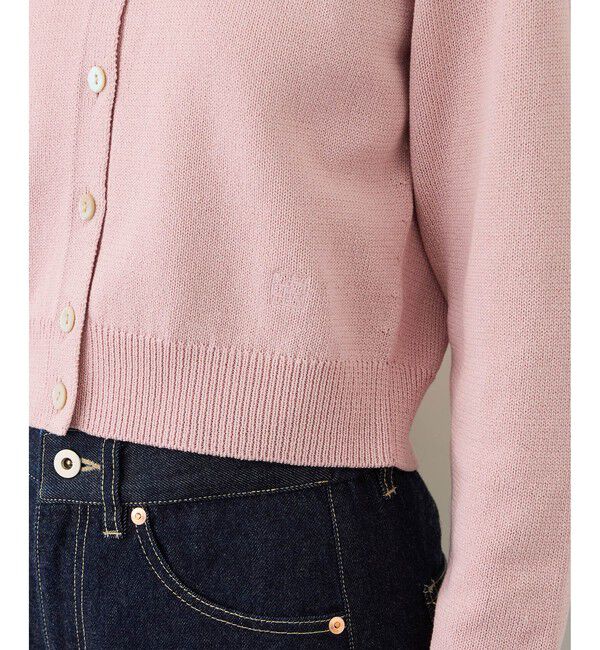 ROPE「オーガニックコットンカーディガン/イージーケア」|カーディガン|