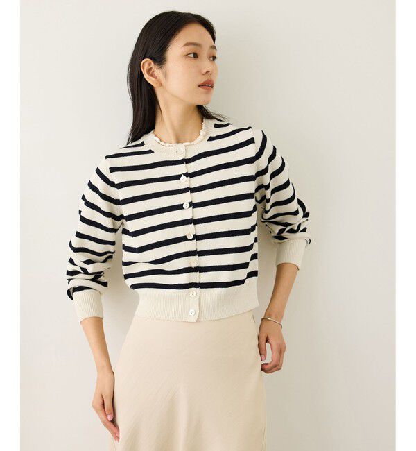 ROPE「オーガニックコットンカーディガン/イージーケア」|カーディガン|