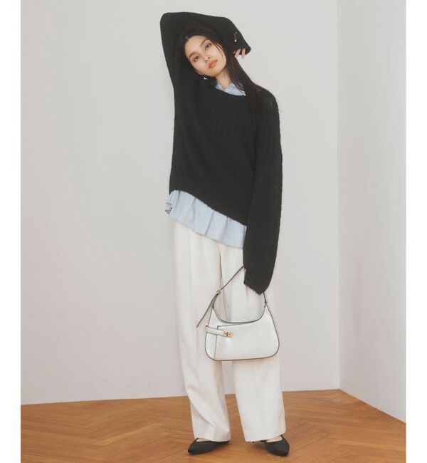 VIS「バックリボンHUGニット」|ニット・セーター|