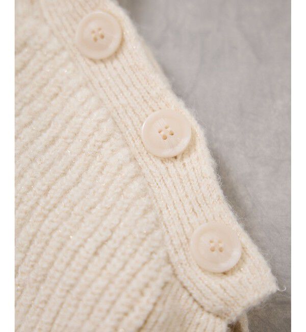 VIS「ボタンデザインポンチョベスト」|ベスト・ジレ|