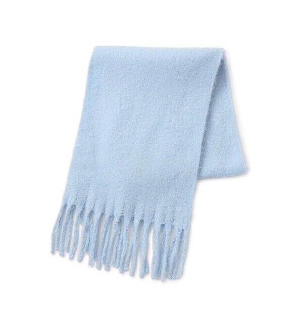 ROPE PICNIC PASSAGE「バルキーフリンジストール」|ストール|サックス(48)