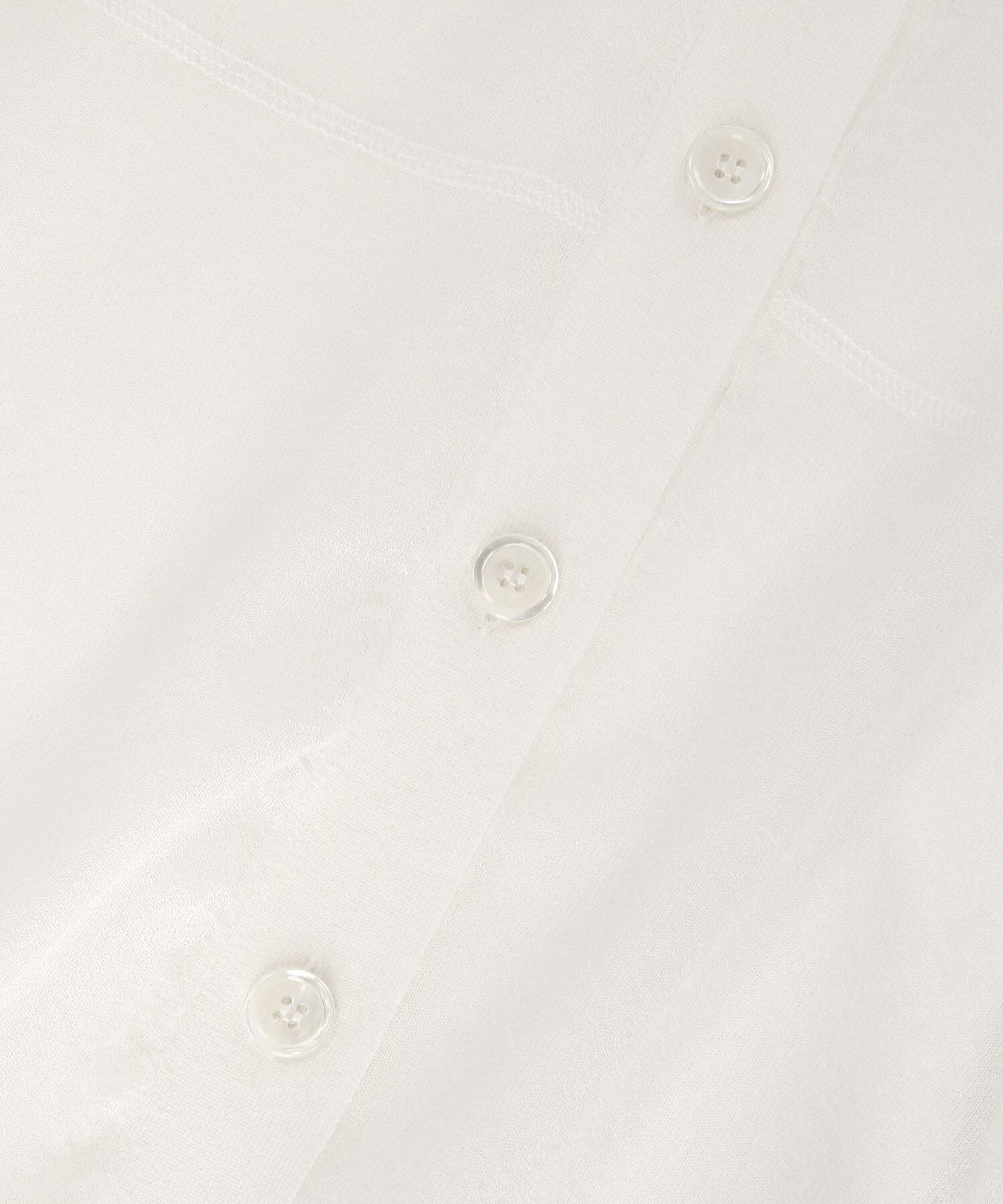 ADAM ET ROPE'「【2WAY】シアーカーディガン」|カーディガン|