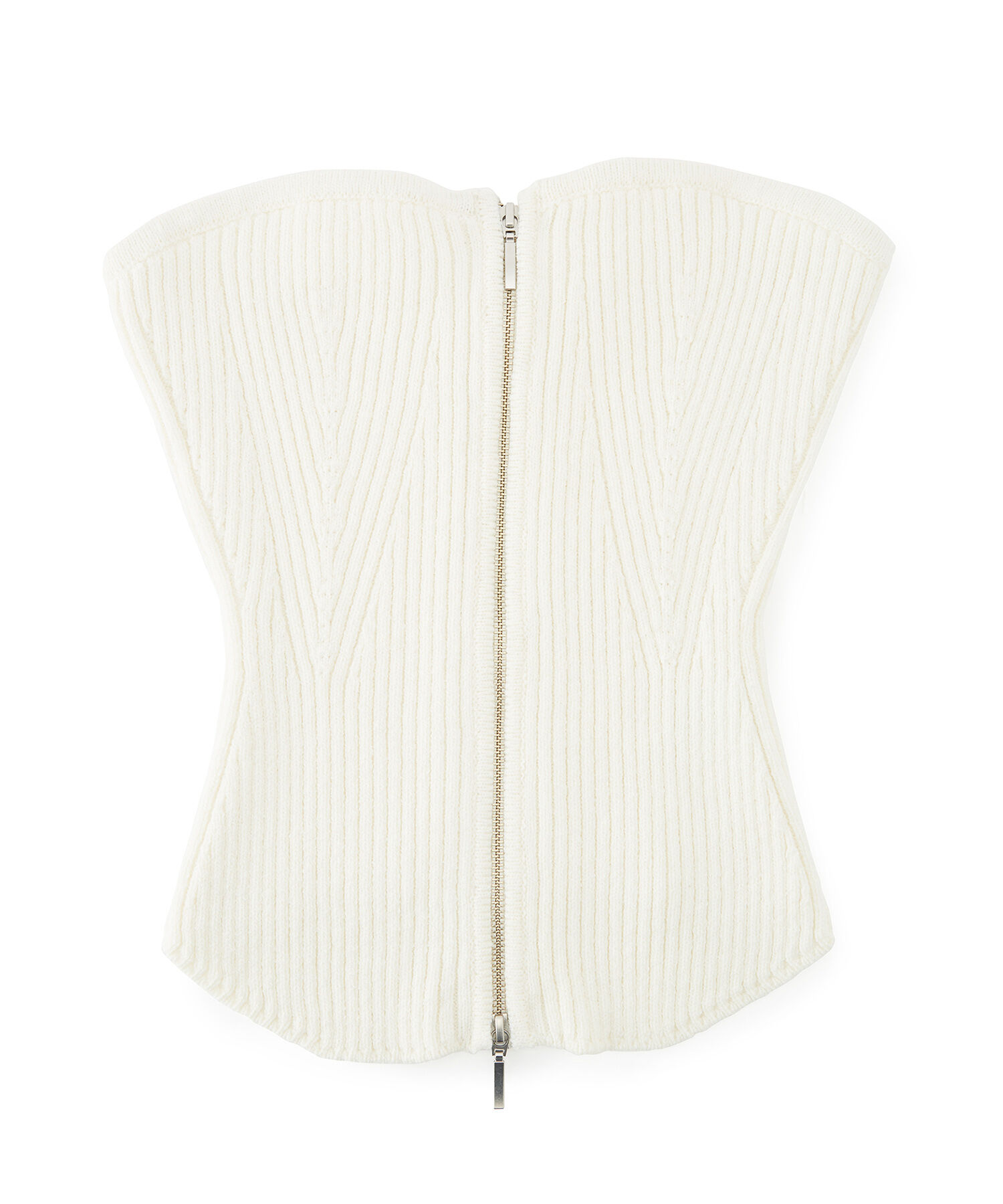 ADAM ET ROPE'「【サステナブル】ウールシルクニットビスチェ」|その他|