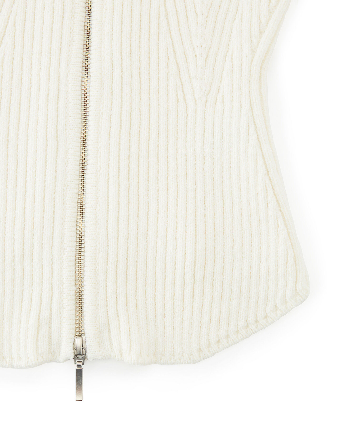 ADAM ET ROPE'「【サステナブル】ウールシルクニットビスチェ」|その他|