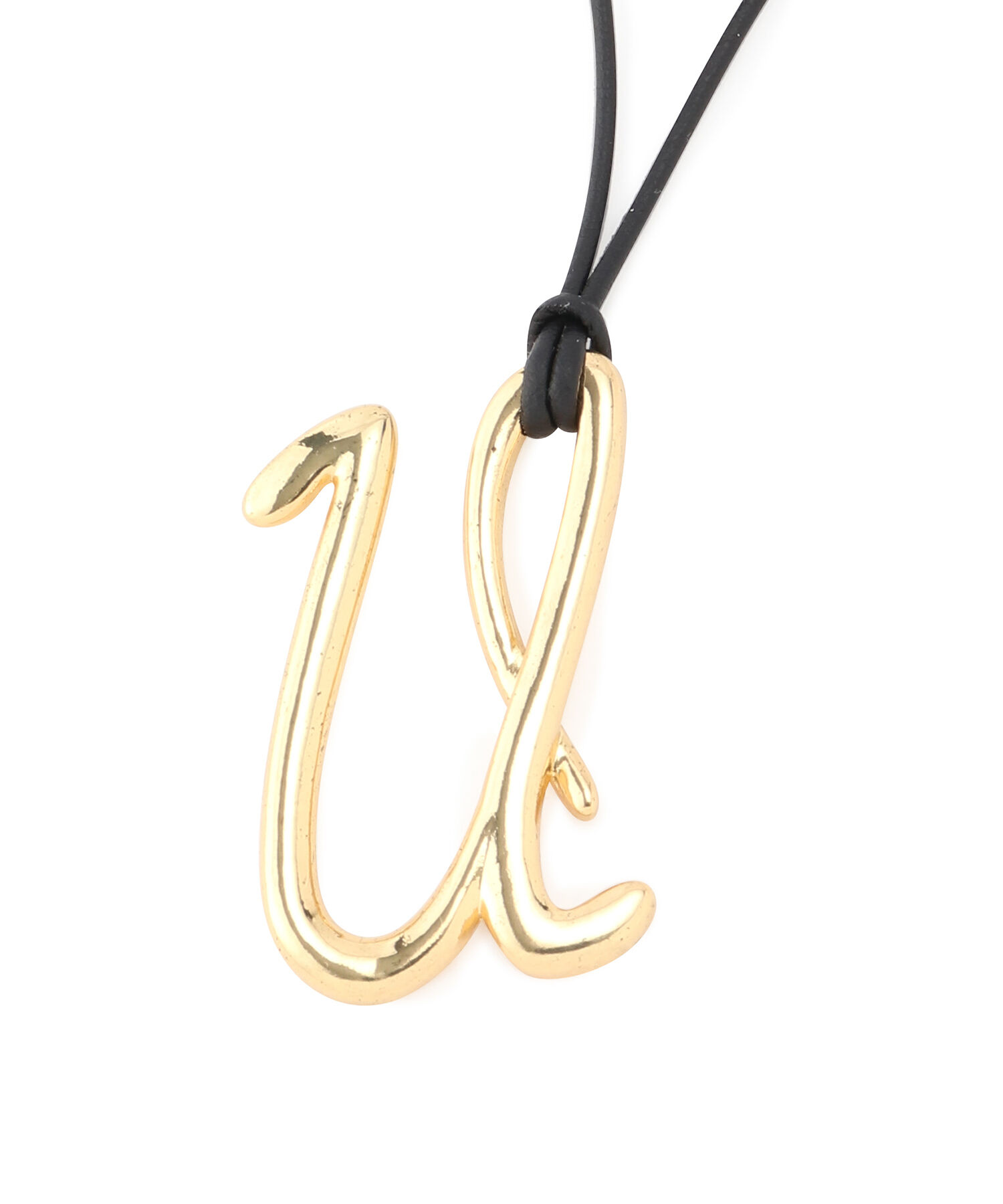 ADAM ET ROPE'「イニシャルネックレス」|ネックレス|