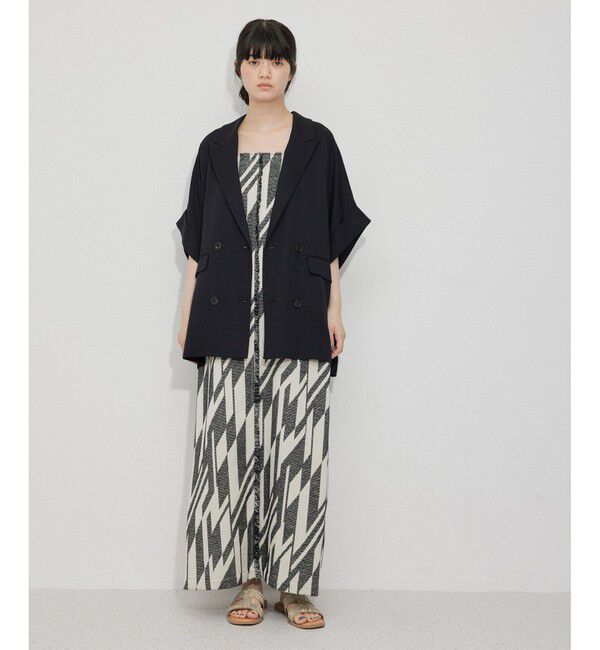 ADAM ET ROPE'「【サステナブル】・【新色追加】ショートスリーブシャツJK」|その他|