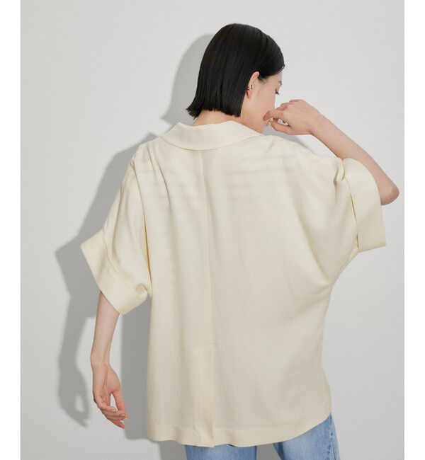 ADAM ET ROPE'「【サステナブル】・【新色追加】ショートスリーブシャツJK」|その他|