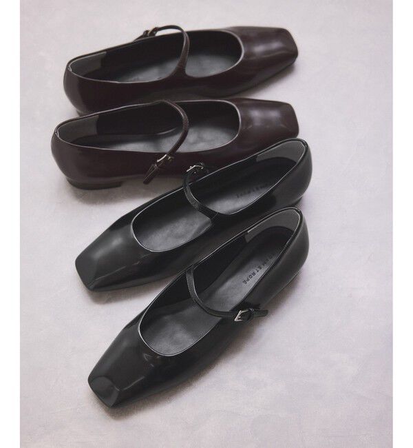 ADAM ET ROPE'「メリージェーンスクエアパンプス」|パンプス|