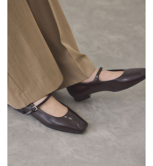 ADAM ET ROPE'「メリージェーンスクエアパンプス」|パンプス|
