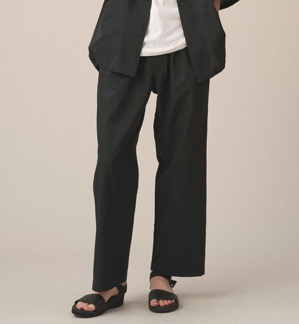 「DANTON | リップストップ ワークパンツ MEN」|その他|BLACK