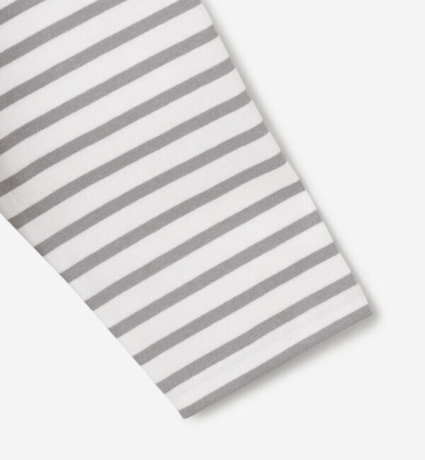 ORCIVAL「ORCIVAL | ハーレクイン コットンロード クルーネック フレンチバスクTシャツ MEN」|Tシャツ・カットソー|