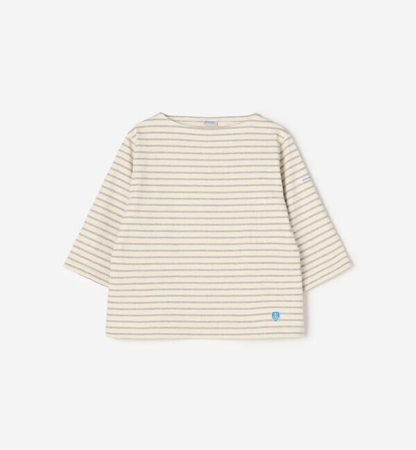 ORCIVAL「ORCIVAL | コットンロード ショートスリーブ ボートネックバスクシャツ WOMEN」|Tシャツ・カットソー|