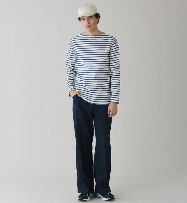 ORCIVAL「ORCIVAL | コットンロード ボートネック フレンチバスクTシャツ MEN」|Tシャツ・カットソー|