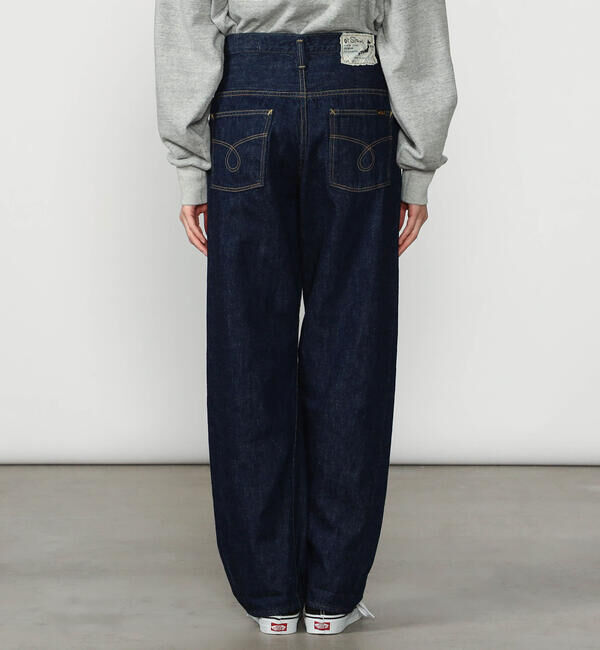  「orSlow | HIGH WAIST SELVEDGE DENIM PANTS WOMEN」|デニム|