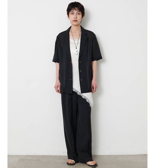 THE PAUSE「＜WEB限定＞【THE PAUSE】タックパンツ」|チノ|