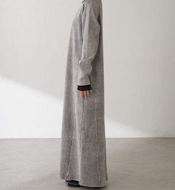  「Q.anos チュールドッキングワンピース」|ワンピース|