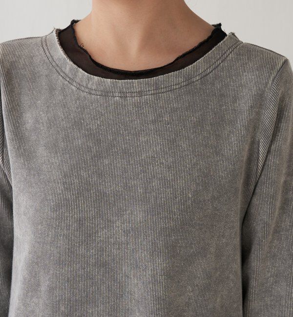  「Q.anos チュールドッキングワンピース」|ワンピース|