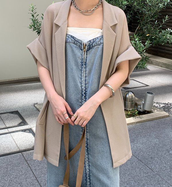  「リヨセルデニムジャンスカ」|ワンピース|