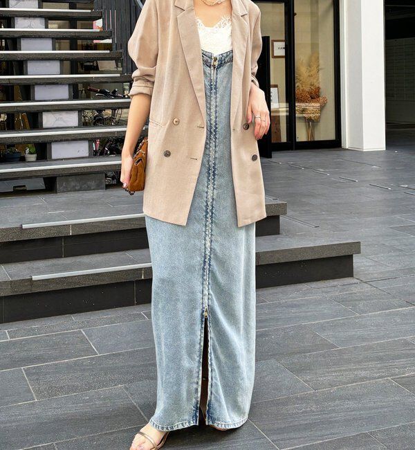  「リヨセルデニムジャンスカ」|ワンピース|