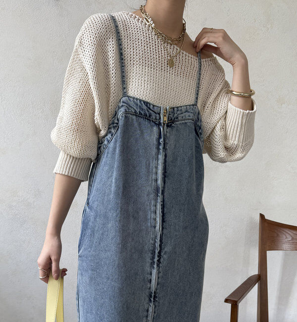  「リヨセルデニムジャンスカ」|ワンピース|