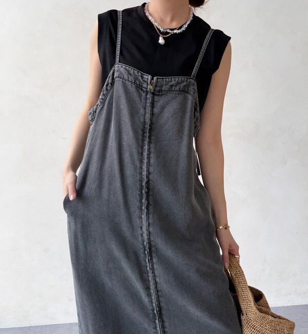  「リヨセルデニムジャンスカ」|ワンピース|