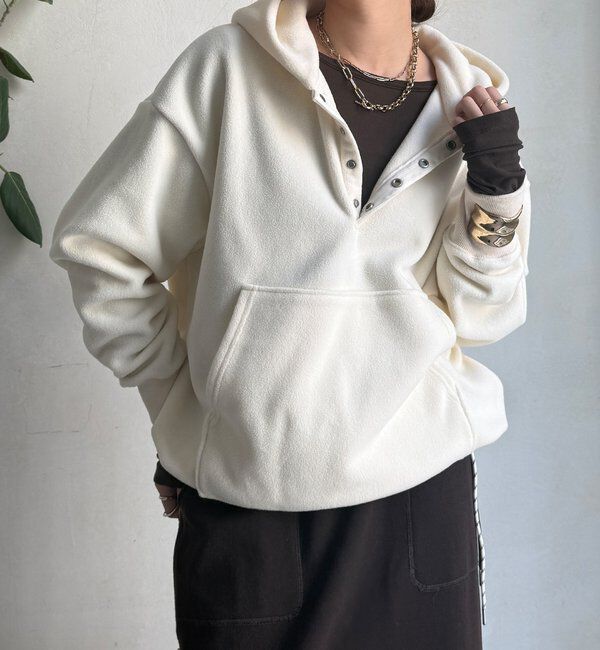  「フリーススナッププルオーバー」|Tシャツ・カットソー|