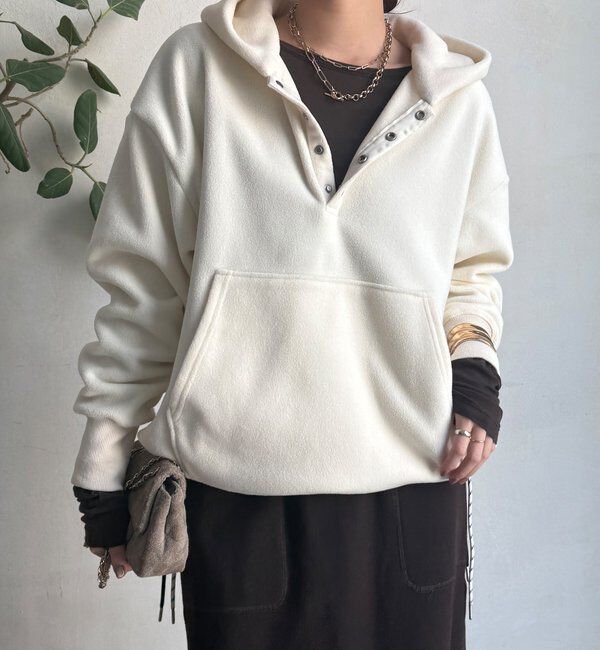  「フリーススナッププルオーバー」|Tシャツ・カットソー|