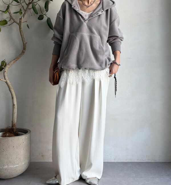  「フリーススナッププルオーバー」|Tシャツ・カットソー|