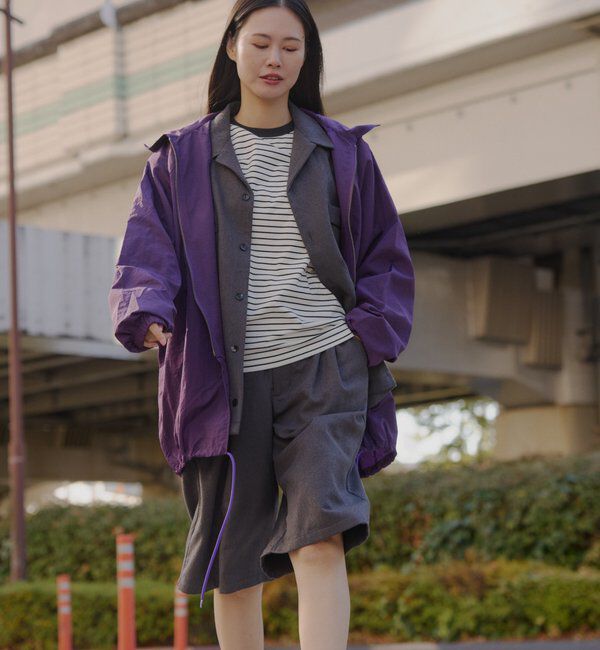  「【WHIMSIC】ナイロンジップフーディー」|ブルゾン・スタジャン|