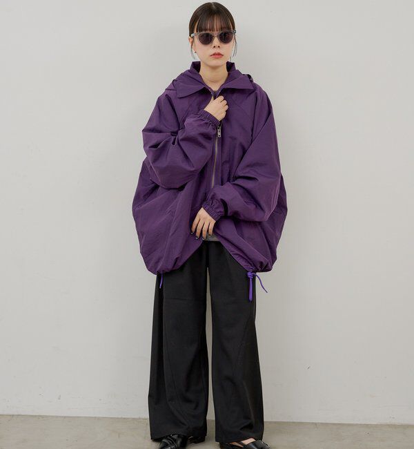  「【WHIMSIC】ナイロンジップフーディー」|ブルゾン・スタジャン|