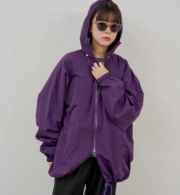  「【WHIMSIC】ナイロンジップフーディー」|ブルゾン・スタジャン|