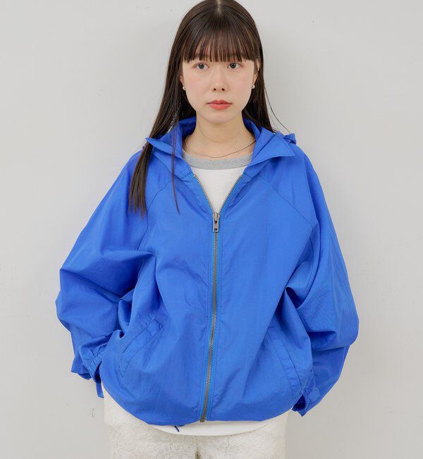  「【WHIMSIC】ナイロンジップフーディー」|ブルゾン・スタジャン|