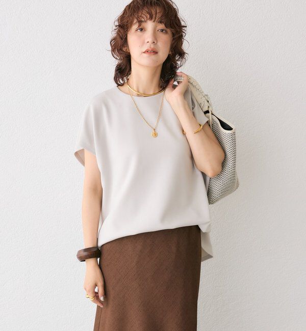  「【ベストセラー】ダンボールフレンチプルオーバー」|Tシャツ・カットソー|