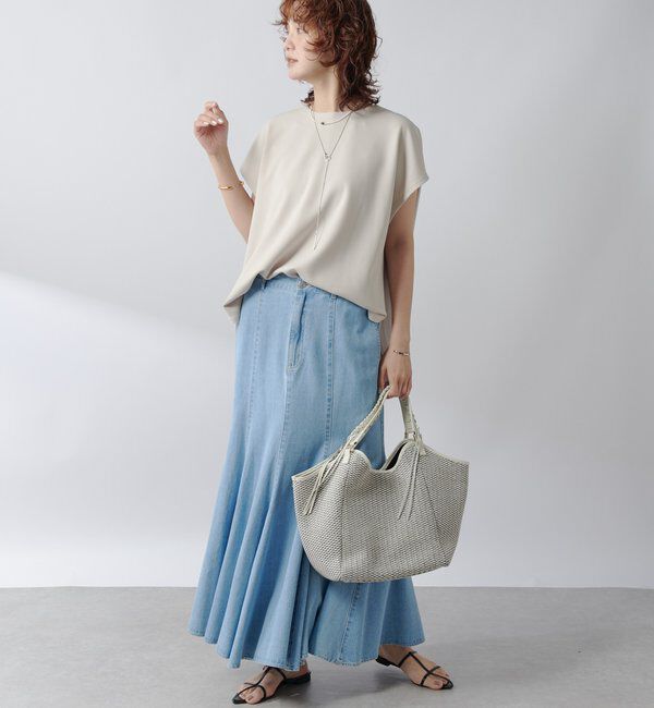  「【ベストセラー】ダンボールフレンチプルオーバー」|Tシャツ・カットソー|