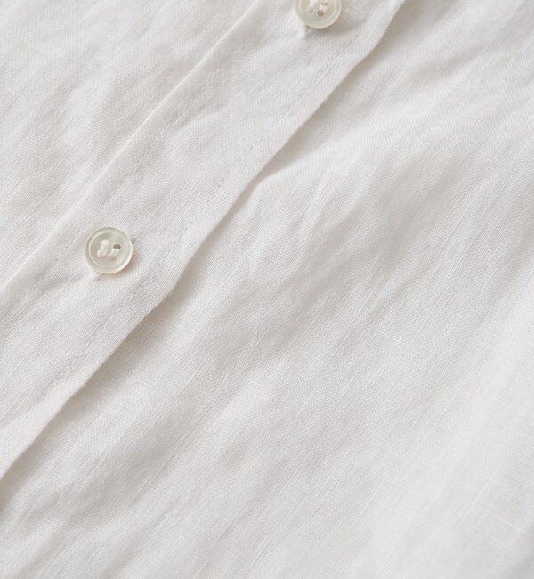 「予約【名品/サイズ展開あり】リネンワイドシャツ」|シャツ・ブラウス|