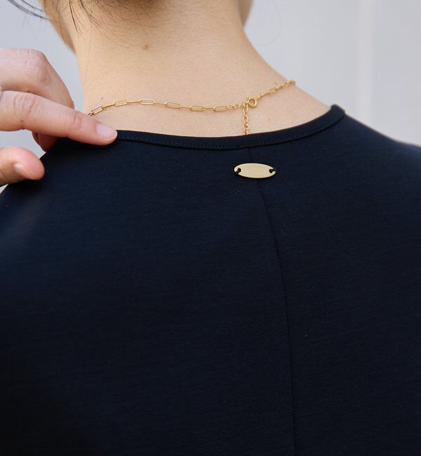  「【接触冷感・紫外線防止素材】ゴブソデカットソーワンピース」|ワンピース|