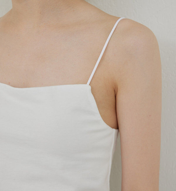  「【La nature linge】ベア天竺キャミソール」|インナー|